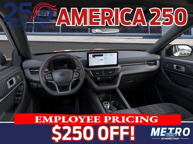 new 2026 Ford Explorer car, priced at $49,750