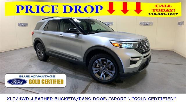 used 2022 Ford Explorer car, priced at $28,500