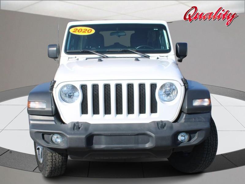used 2020 Jeep Wrangler Unlimited car, priced at $23,985