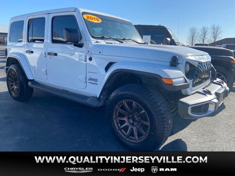 used 2018 Jeep Wrangler Unlimited car, priced at $23,985