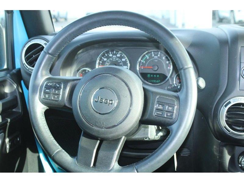 used 2017 Jeep Wrangler Unlimited car, priced at $19,985