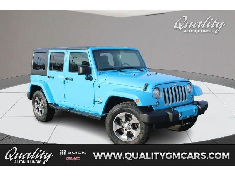 used 2017 Jeep Wrangler Unlimited car, priced at $19,985