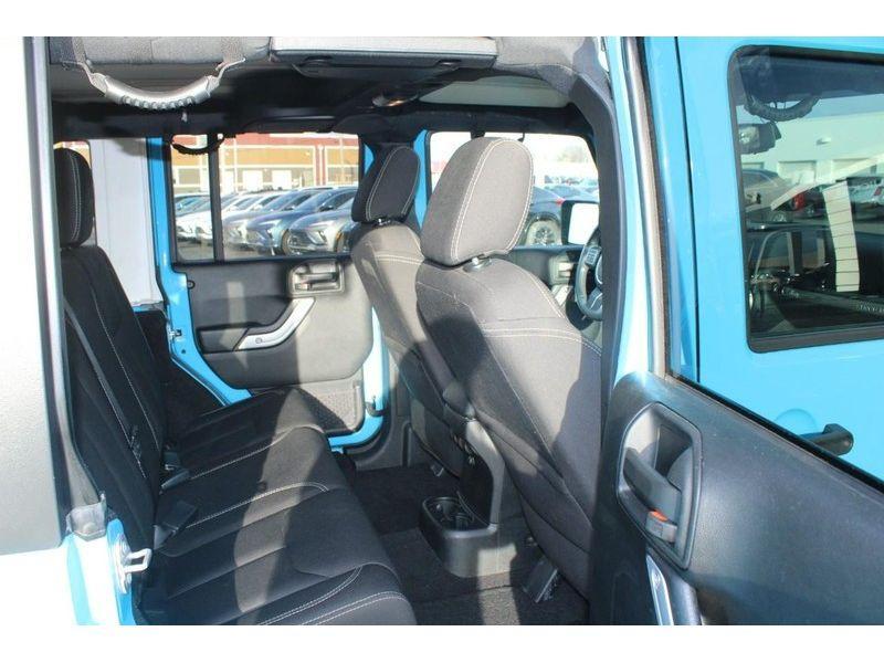 used 2017 Jeep Wrangler Unlimited car, priced at $19,985