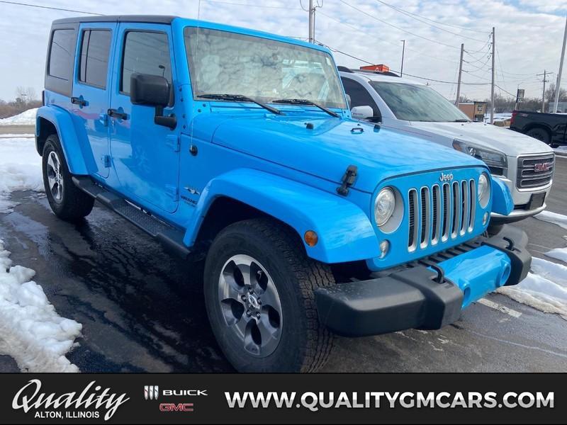 used 2017 Jeep Wrangler Unlimited car, priced at $19,985