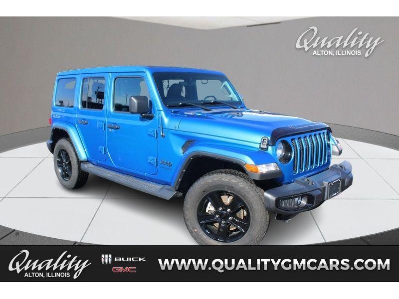 used 2022 Jeep Wrangler Unlimited car, priced at $29,197