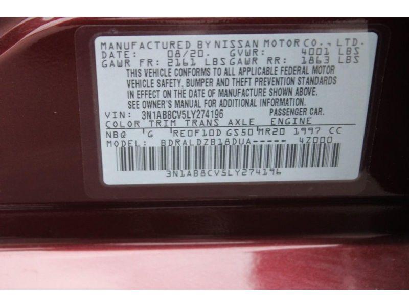 used 2020 Nissan Sentra car, priced at $15,985