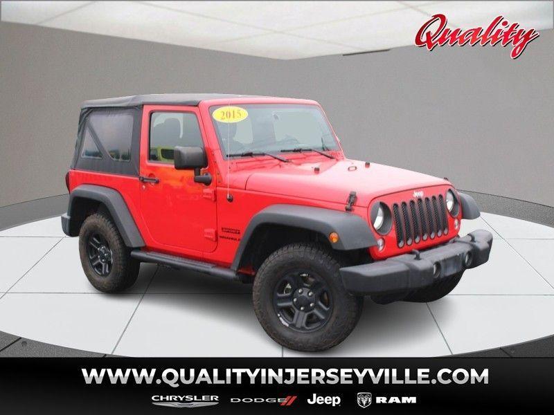 used 2015 Jeep Wrangler car, priced at $13,995