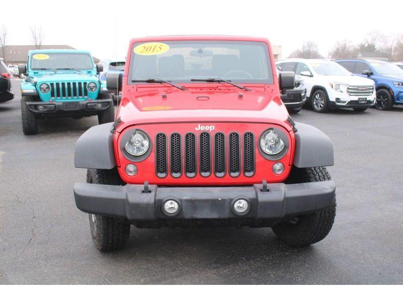 used 2015 Jeep Wrangler car, priced at $13,995