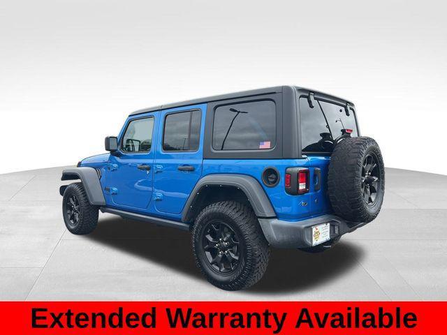used 2022 Jeep Wrangler Unlimited car, priced at $28,288
