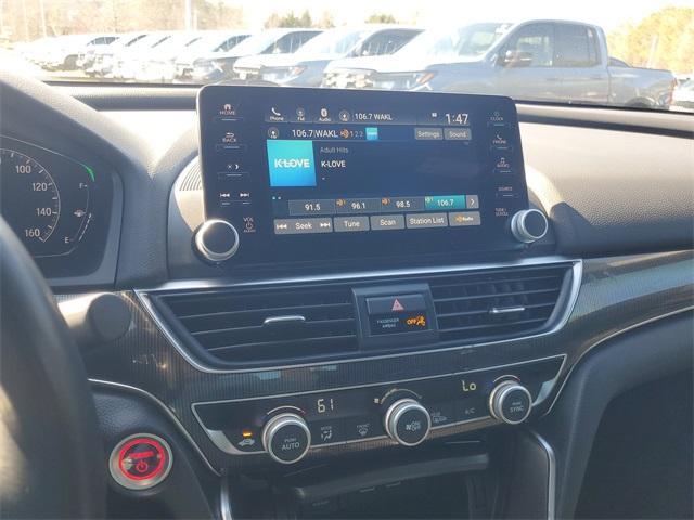 used 2022 Honda Accord Hybrid car, priced at $19,500