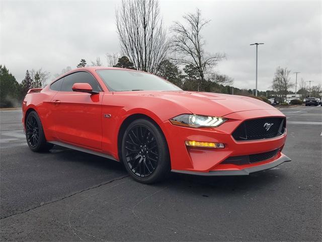 used 2022 Ford Mustang car, priced at $37,500