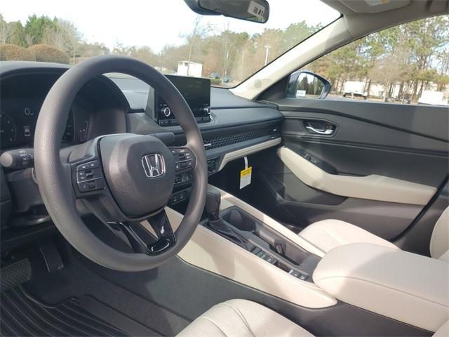 new 2025 Honda Accord car, priced at $32,210
