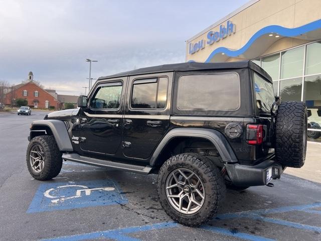 used 2019 Jeep Wrangler Unlimited car, priced at $25,000