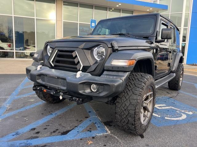 used 2019 Jeep Wrangler Unlimited car, priced at $25,000