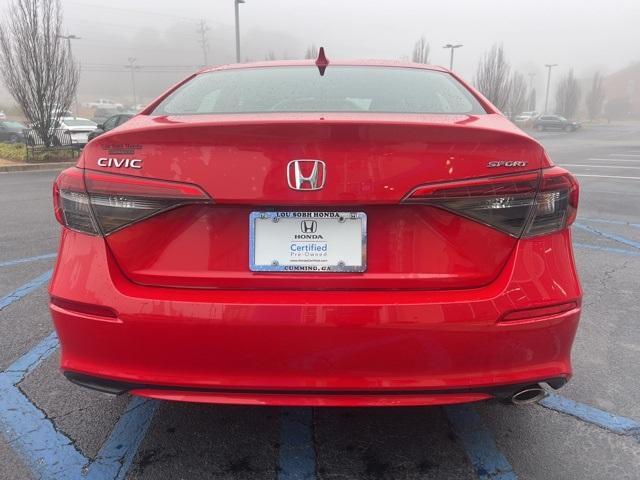 used 2023 Honda Civic car, priced at $25,450