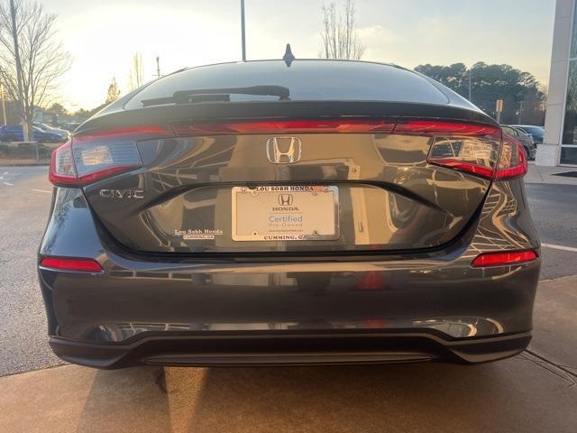 used 2024 Honda Civic car, priced at $27,500