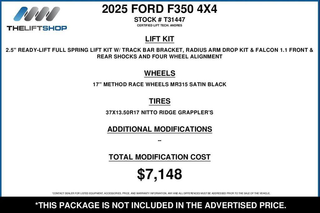 used 2025 Ford F-350 car, priced at $91,948