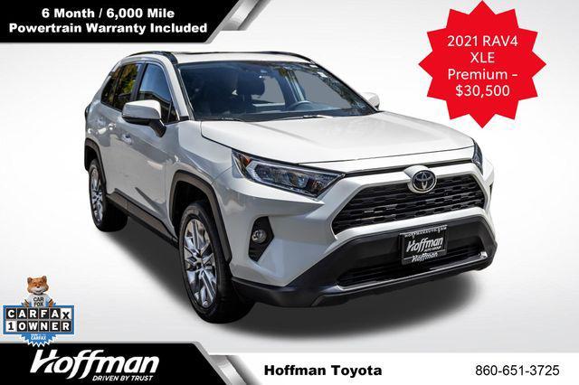 used 2021 Toyota RAV4 car, priced at $30,500