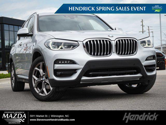 used 2021 BMW X3 car, priced at $19,350