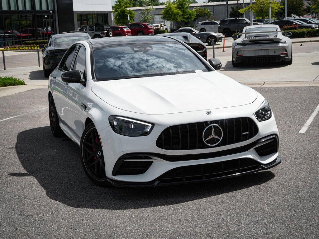 used 2021 Mercedes-Benz AMG E 63 car, priced at $85,787
