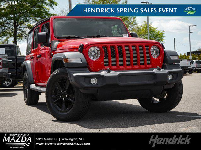 used 2018 Jeep Wrangler Unlimited car, priced at $22,875