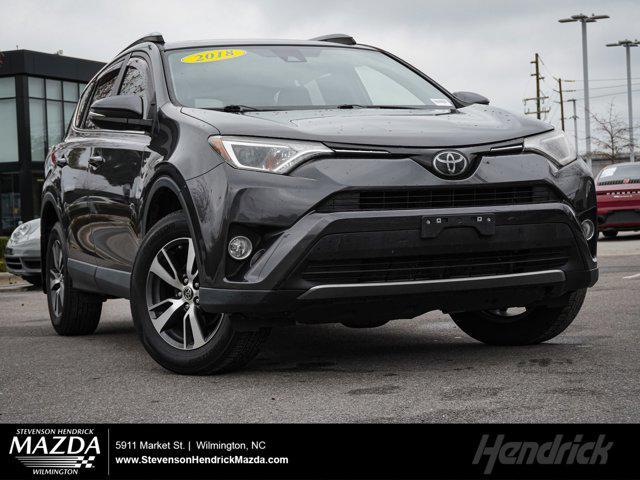 used 2018 Toyota RAV4 car, priced at $19,125