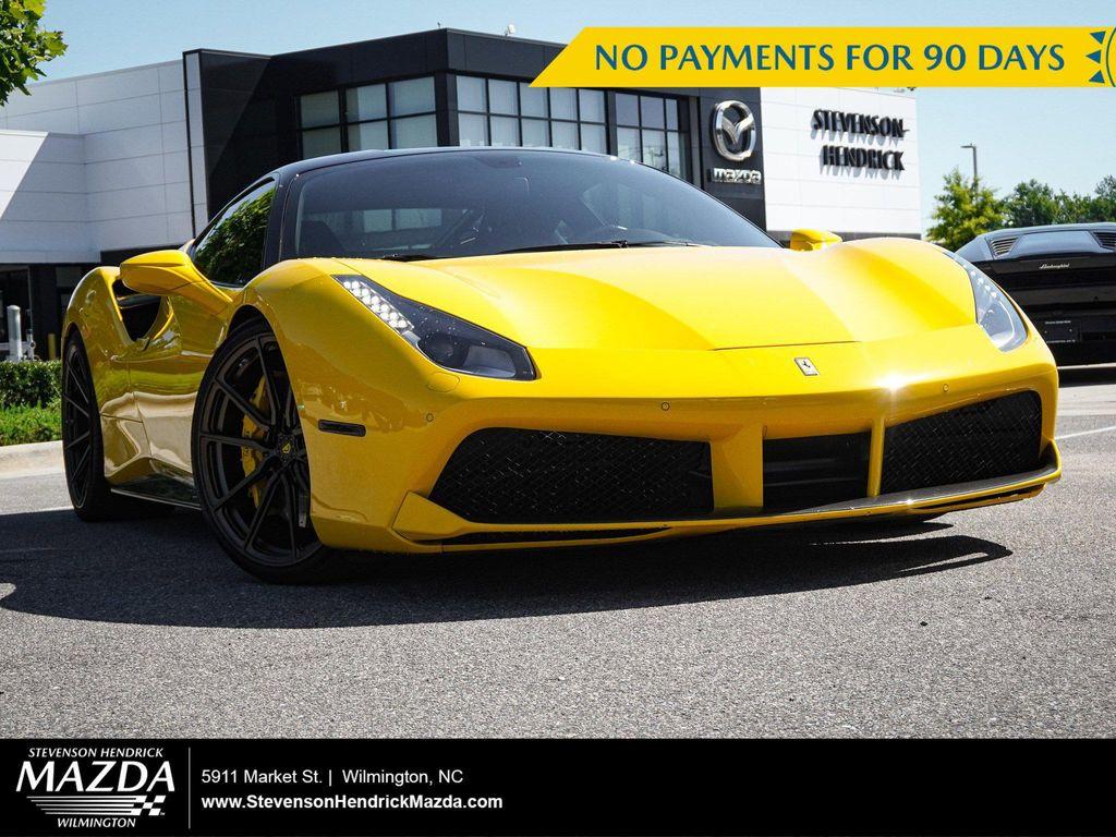used 2018 Ferrari 488 GTB car, priced at $220,799