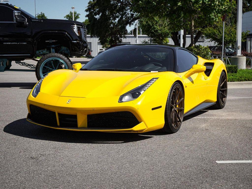 used 2018 Ferrari 488 GTB car, priced at $220,799