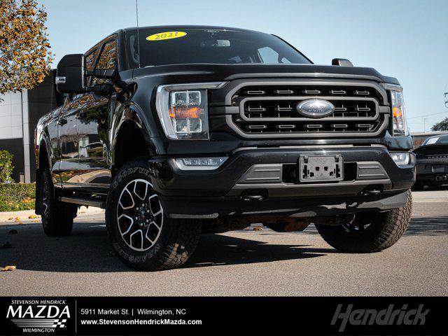 used 2021 Ford F-150 car, priced at $39,950