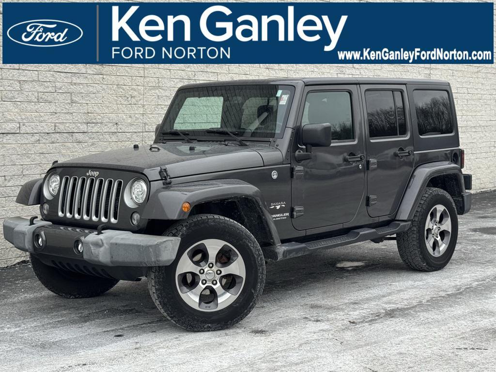 used 2017 Jeep Wrangler Unlimited car, priced at $17,933