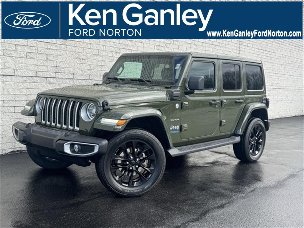 used 2021 Jeep Wrangler Unlimited 4xe car, priced at $23,951