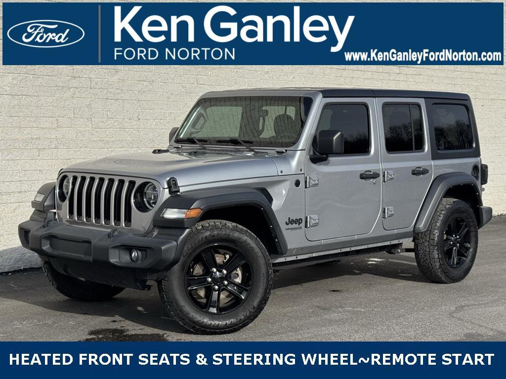 used 2021 Jeep Wrangler Unlimited car, priced at $25,737