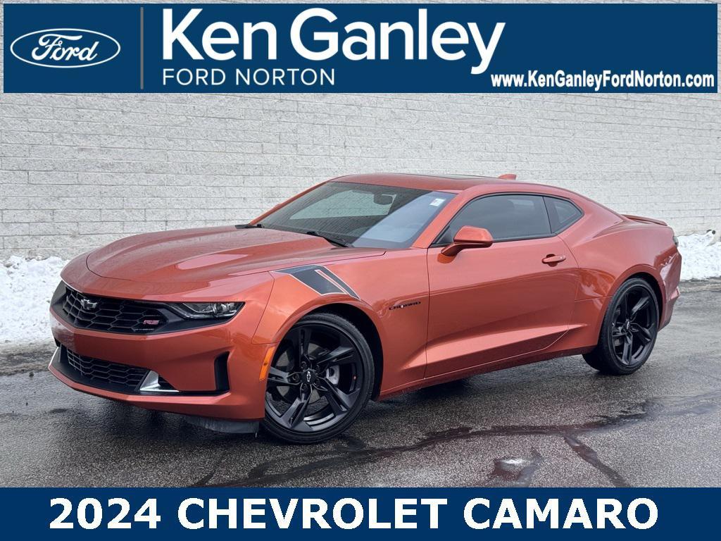 used 2024 Chevrolet Camaro car, priced at $30,492