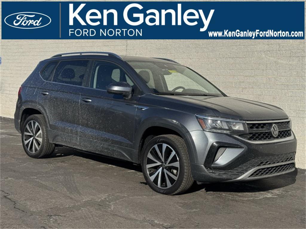 used 2023 Volkswagen Taos car, priced at $21,253