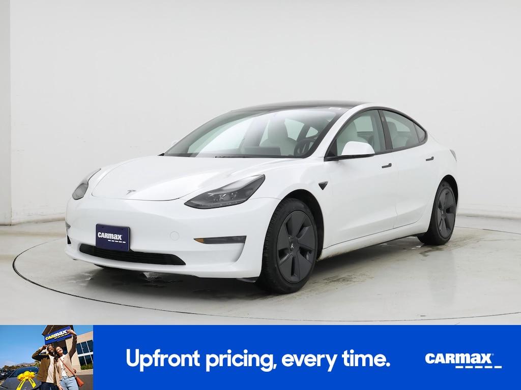used 2022 Tesla Model 3 car, priced at $23,998
