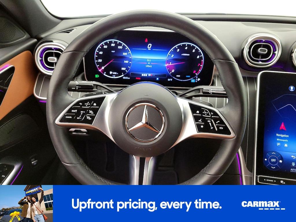 used 2023 Mercedes-Benz C-Class car, priced at $37,998