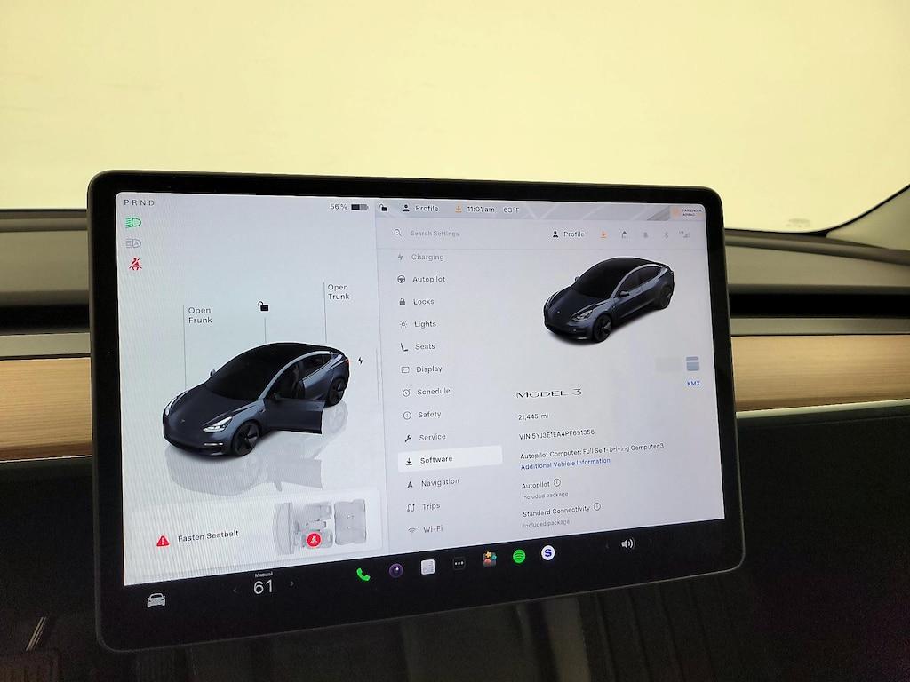 used 2023 Tesla Model 3 car, priced at $29,998