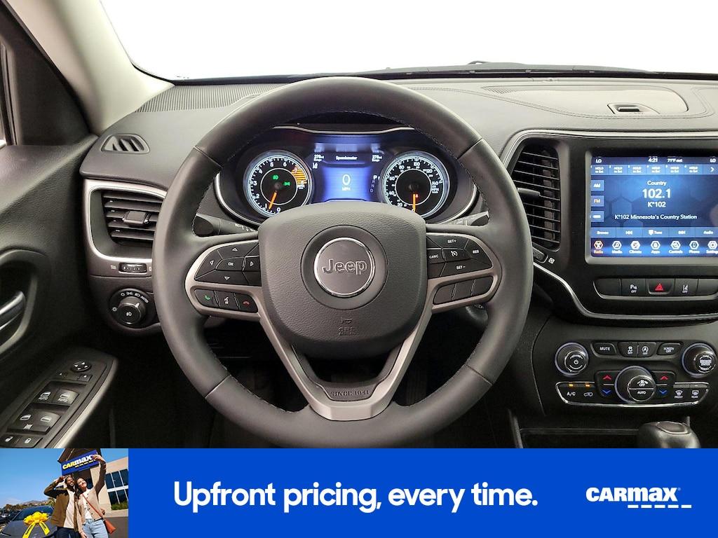 used 2021 Jeep Cherokee car, priced at $21,998