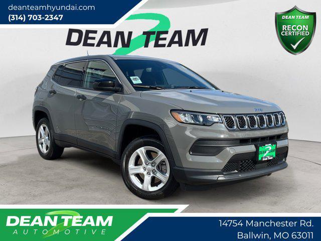 used 2023 Jeep Compass car, priced at $20,995