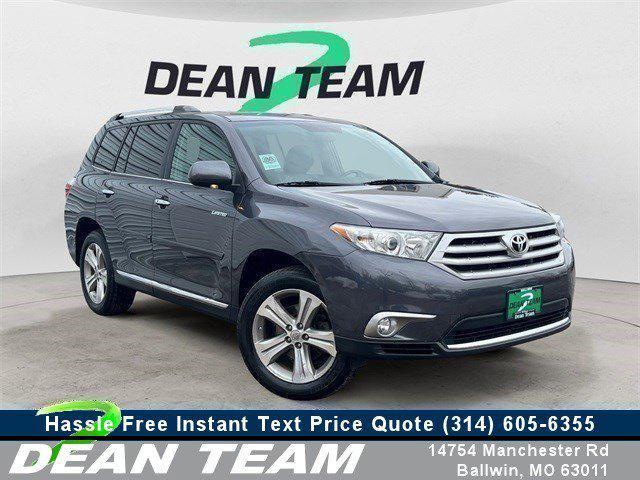 used 2012 Toyota Highlander car, priced at $13,950