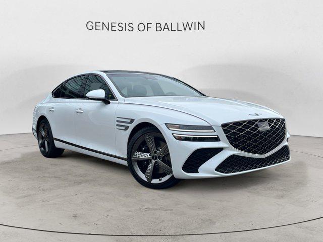 new 2026 Genesis G80 car, priced at $72,615
