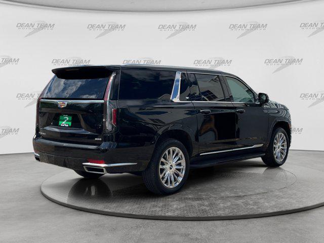 used 2024 Cadillac Escalade ESV car, priced at $75,495
