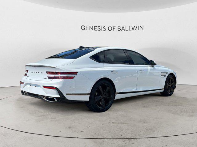 new 2025 Genesis G80 car, priced at $62,770