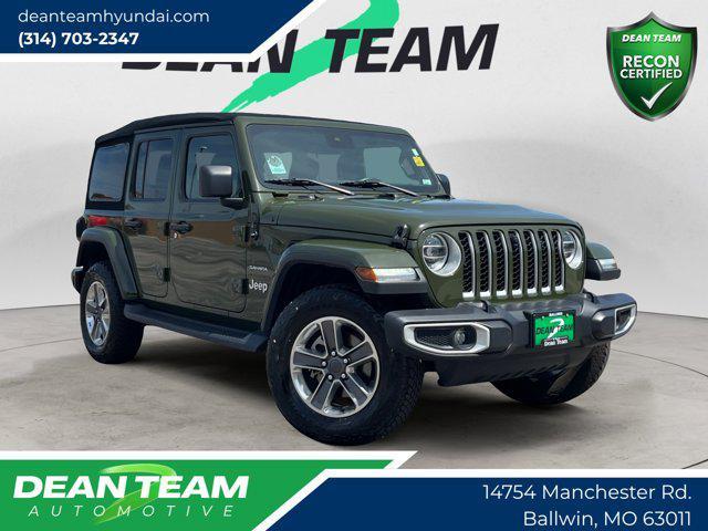 used 2021 Jeep Wrangler Unlimited car, priced at $23,995