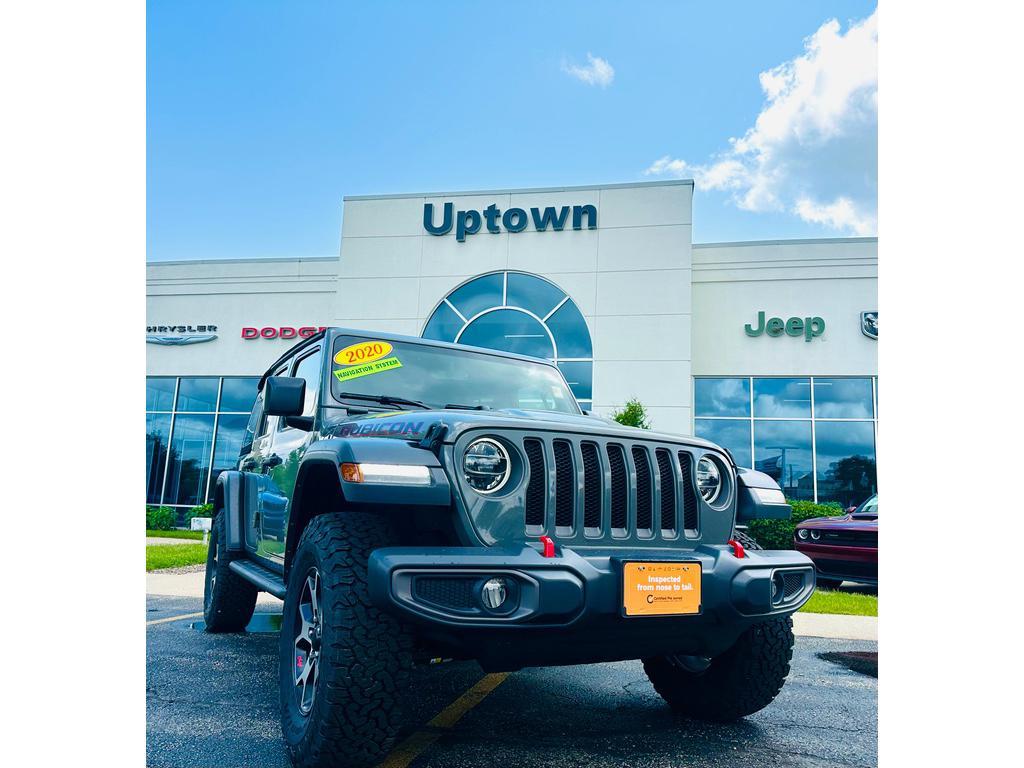 used 2020 Jeep Wrangler Unlimited car, priced at $34,330