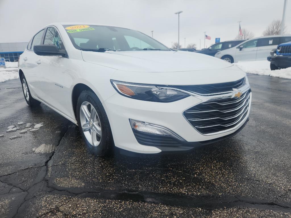 used 2021 Chevrolet Malibu car, priced at $18,850
