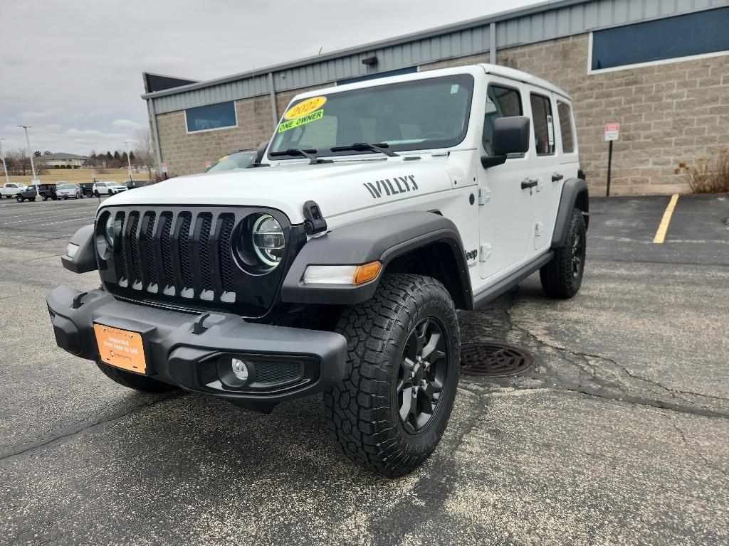 used 2022 Jeep Wrangler Unlimited car, priced at $33,330