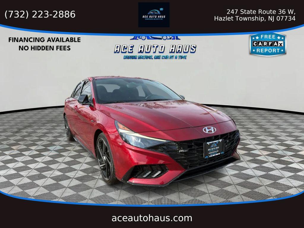 used 2023 Hyundai Elantra car, priced at $16,995