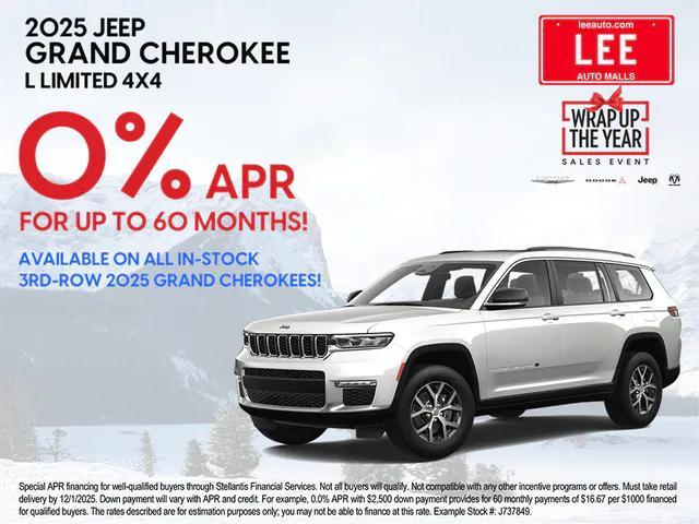 new 2025 Jeep Grand Cherokee L car, priced at $50,540