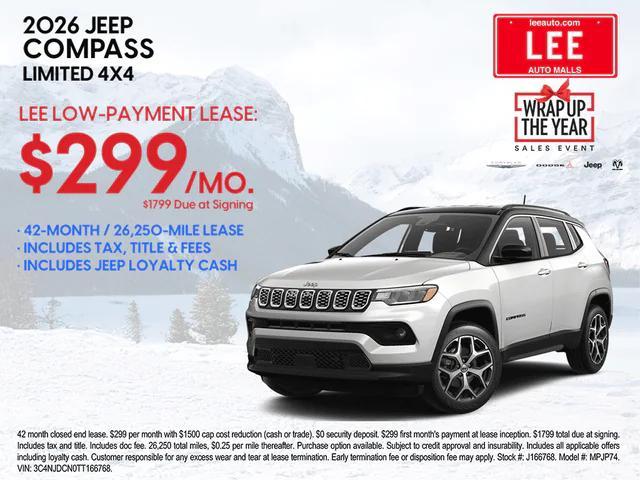 new 2026 Jeep Compass car, priced at $34,301